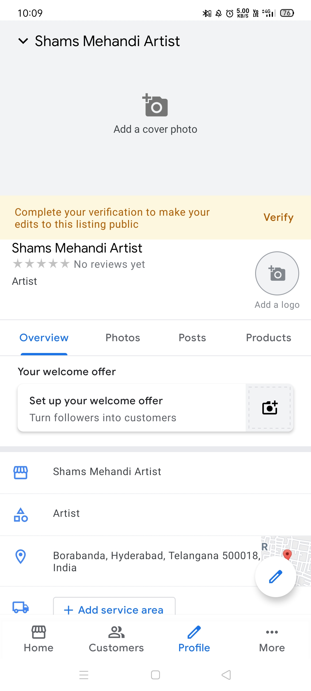 verify my business on google by phone