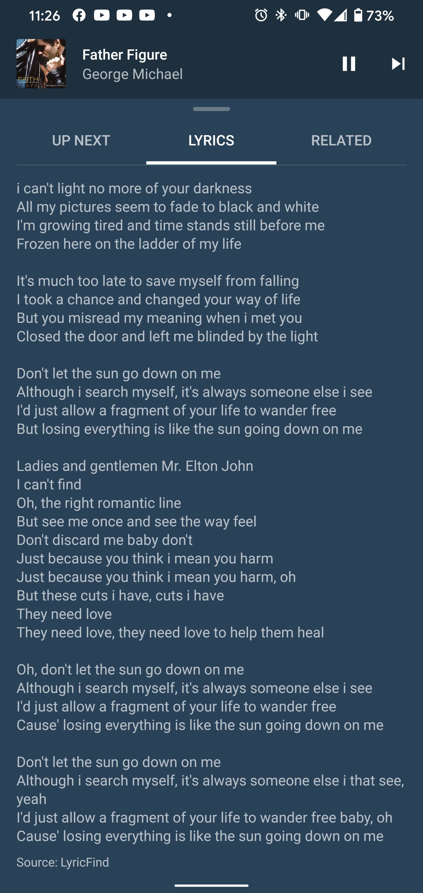 its like im fallin in love lyrics