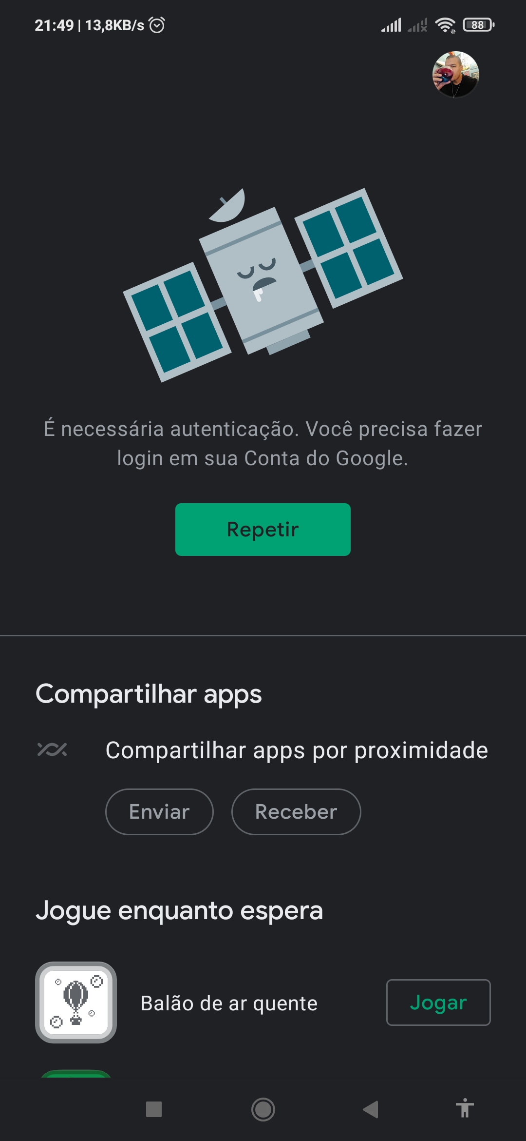 Não consigo fazer login na minha conta - Comunidade Conta do Google