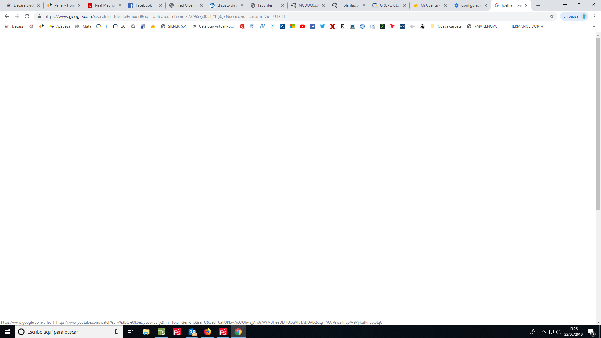 Hola Al Buscar Cualquier Cosa En Google Me Muestra Una Pagina En Blanco Comunidad De Google Chrome