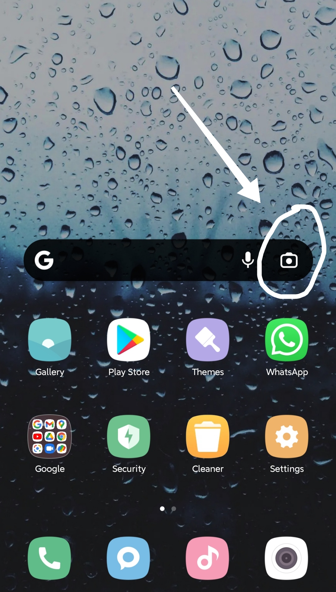 Is there a Google Lens widget?