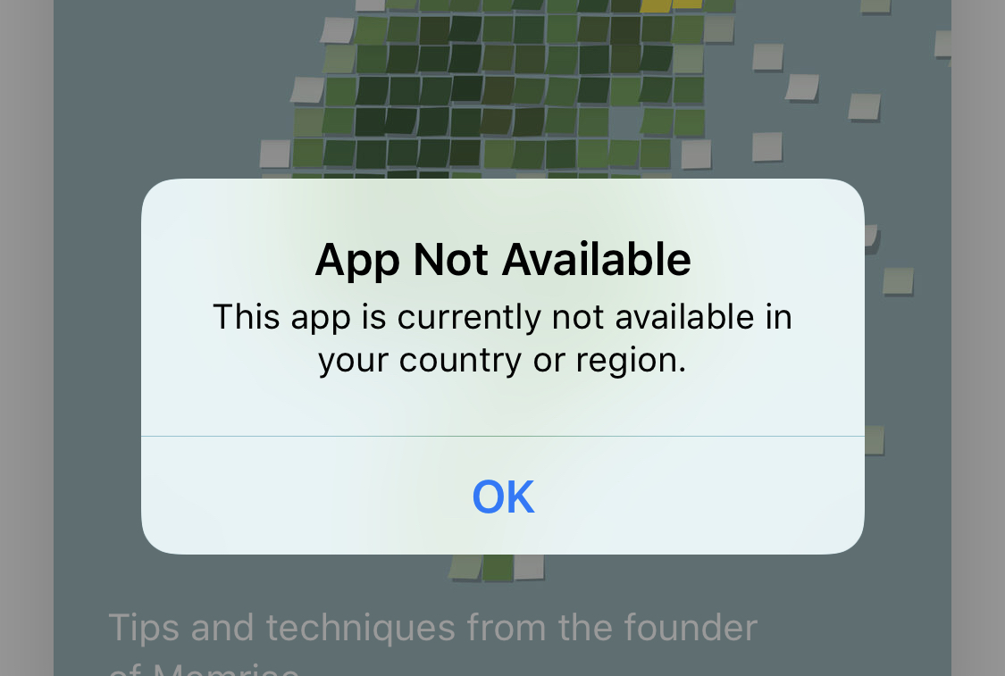 how to get an app not available in your country