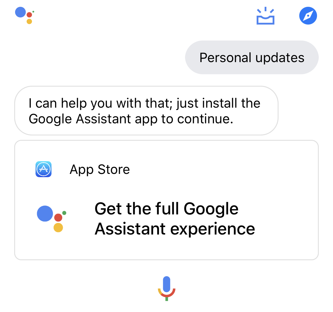 Google Assistant on the App Store