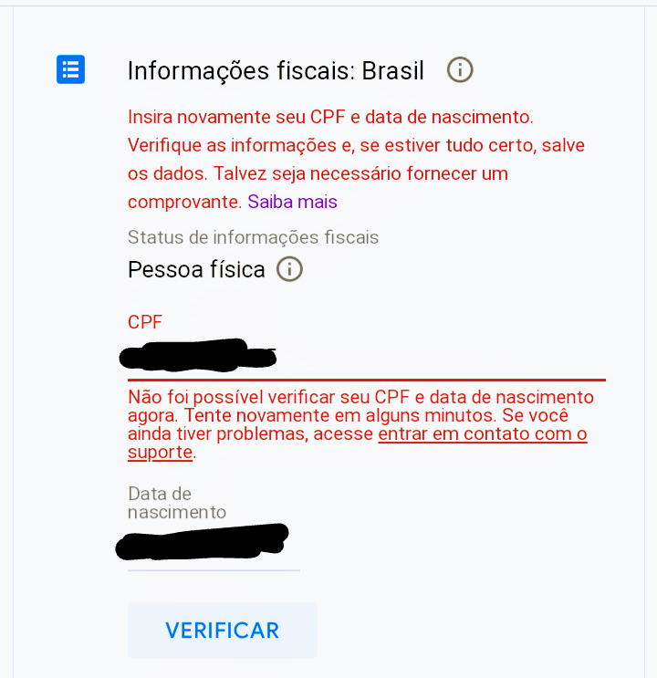 precisamos de mais informações sobre o seu vale-presente com código de  resgate - Comunidade Google Play