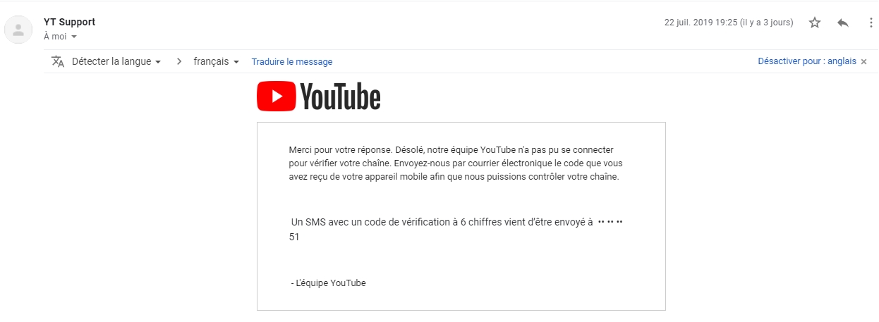 Mon Compte Youtube A Ete Pirater J Arrive A Acceder Gmail Et