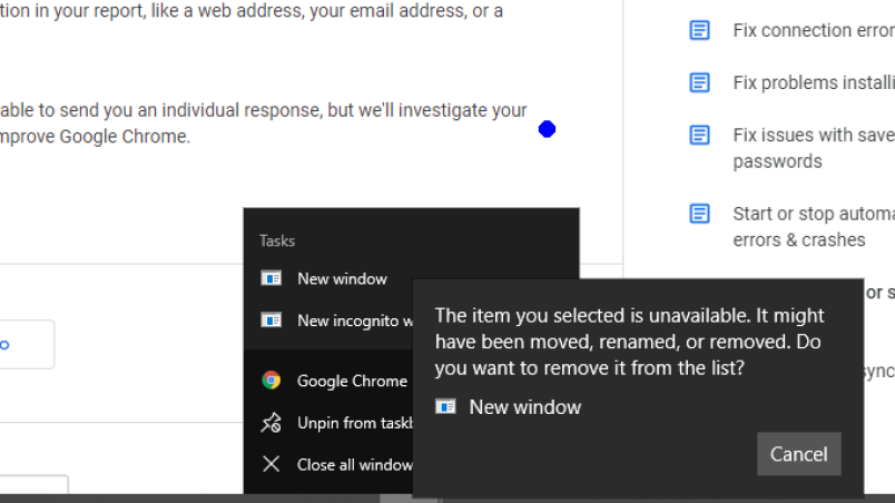 How to fix this problem? - Google Chrome Community