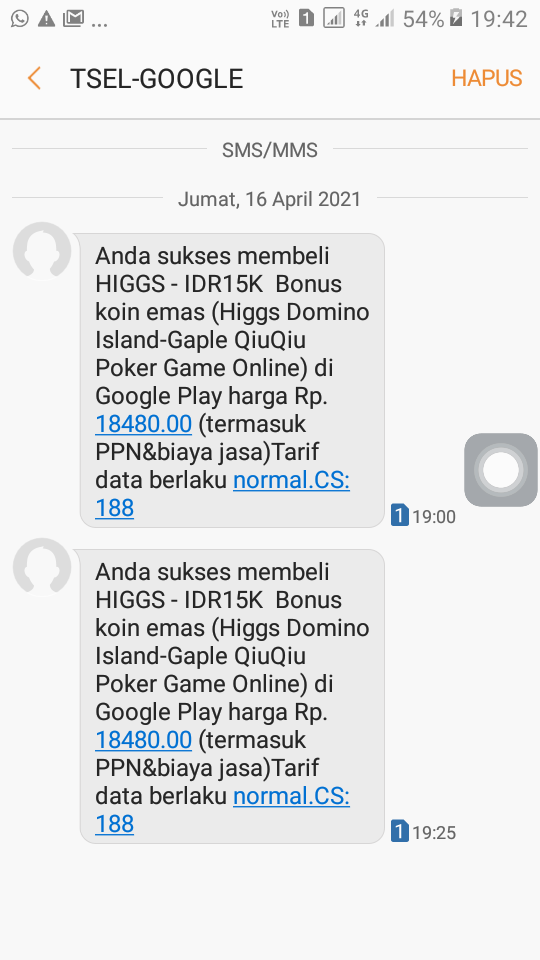 Top up higgs domino pulsa