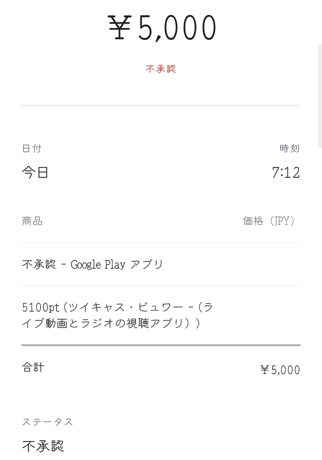 クレジットカード決済出来なくなった Google Play コミュニティ