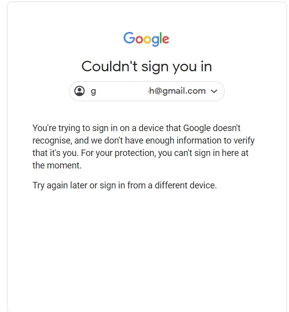 you-are-trying-to-sign-in-on-a-device-google-doesn-t-recognize-and-we