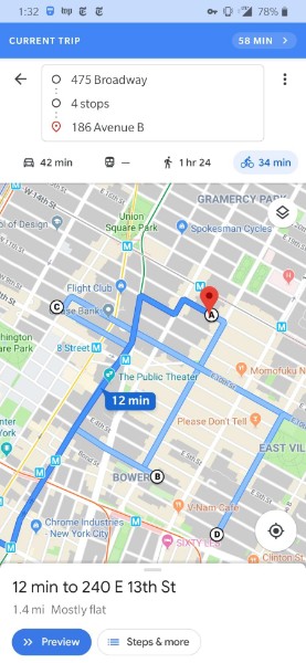 Google Map Of New York bike messenger   Google Maps Community