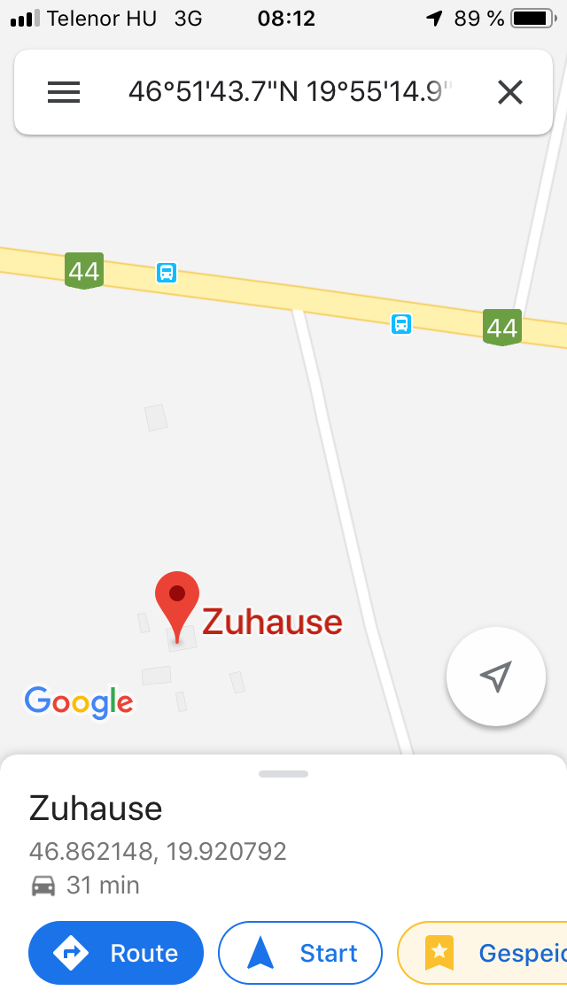 Google maps zeitachse funktioniert nicht