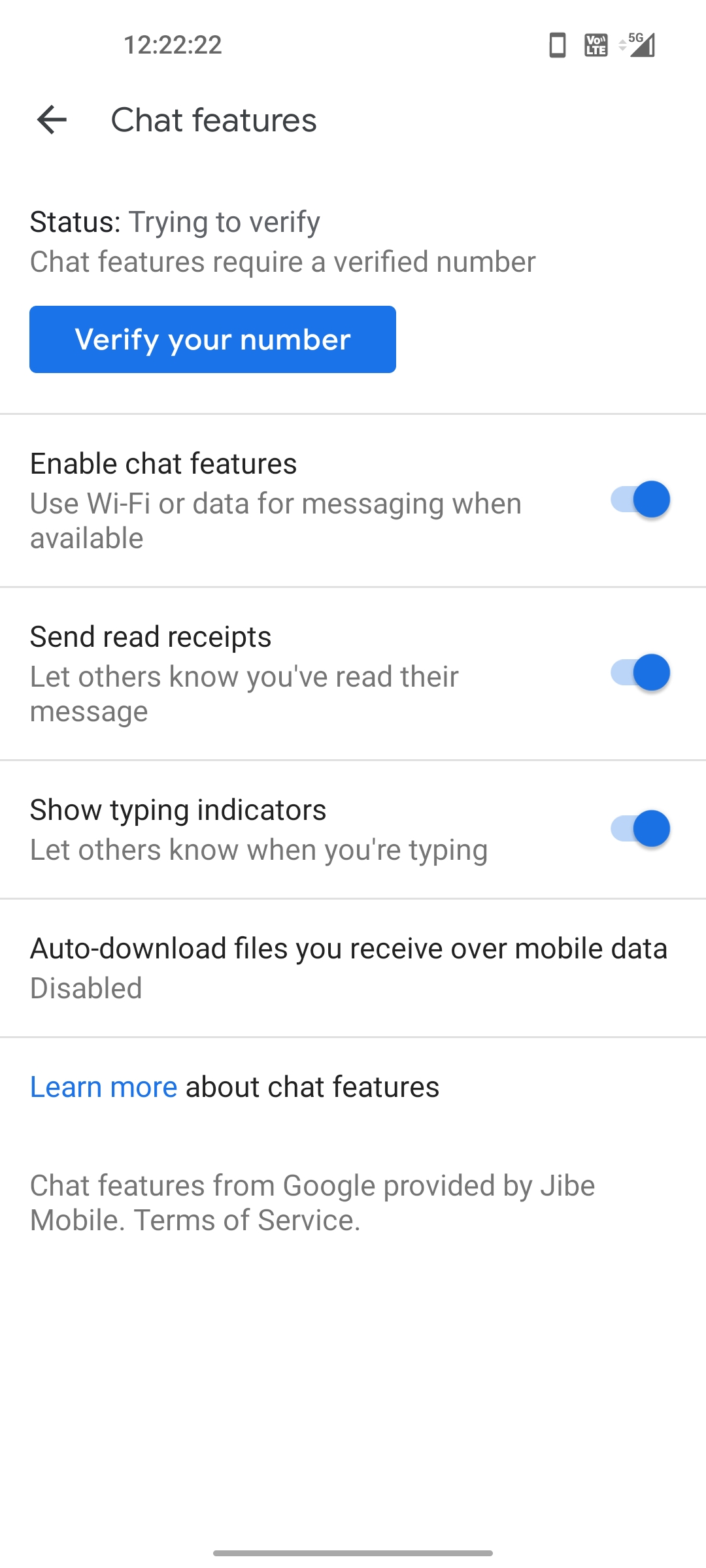 Chat Features - Google Messages Community