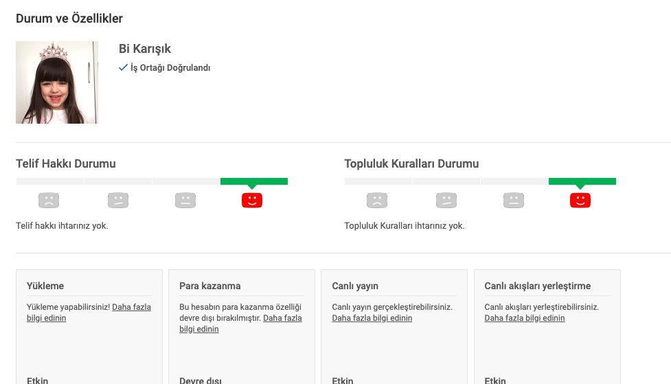 Youtube iş ortaklığı başvuru formu