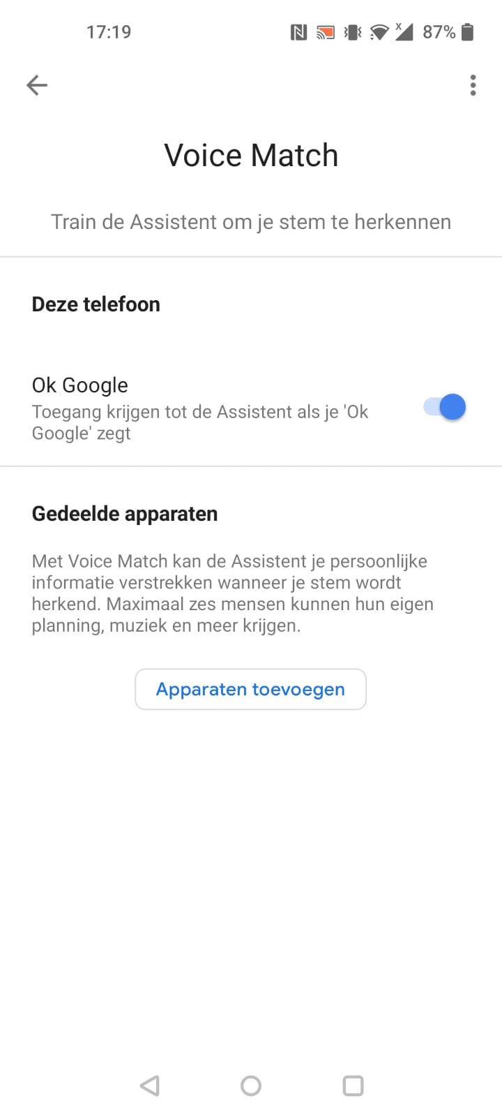 Google assistant not responding after ok Google detection