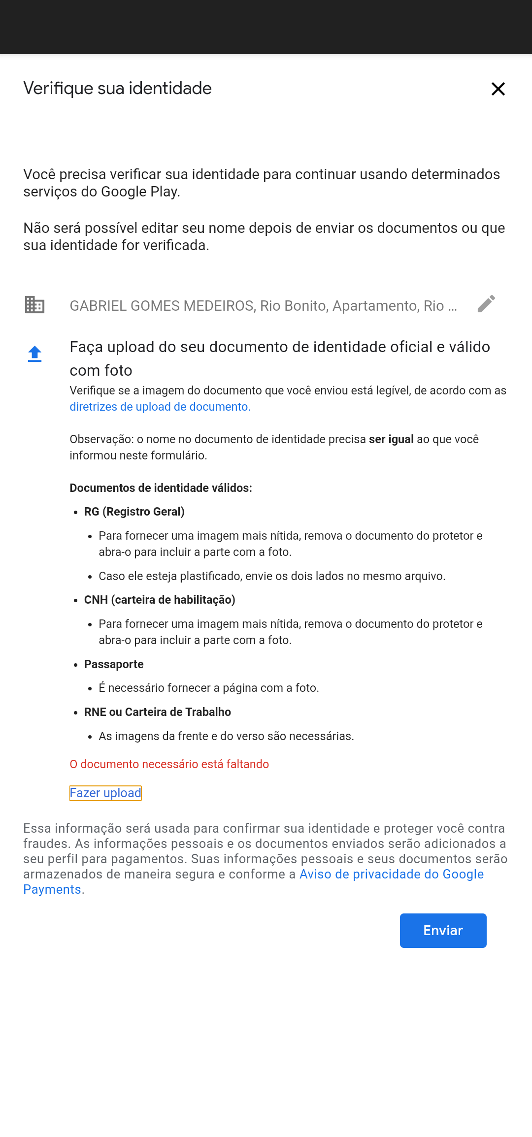 Não consigo resgatar meu código - Comunidade Google Play