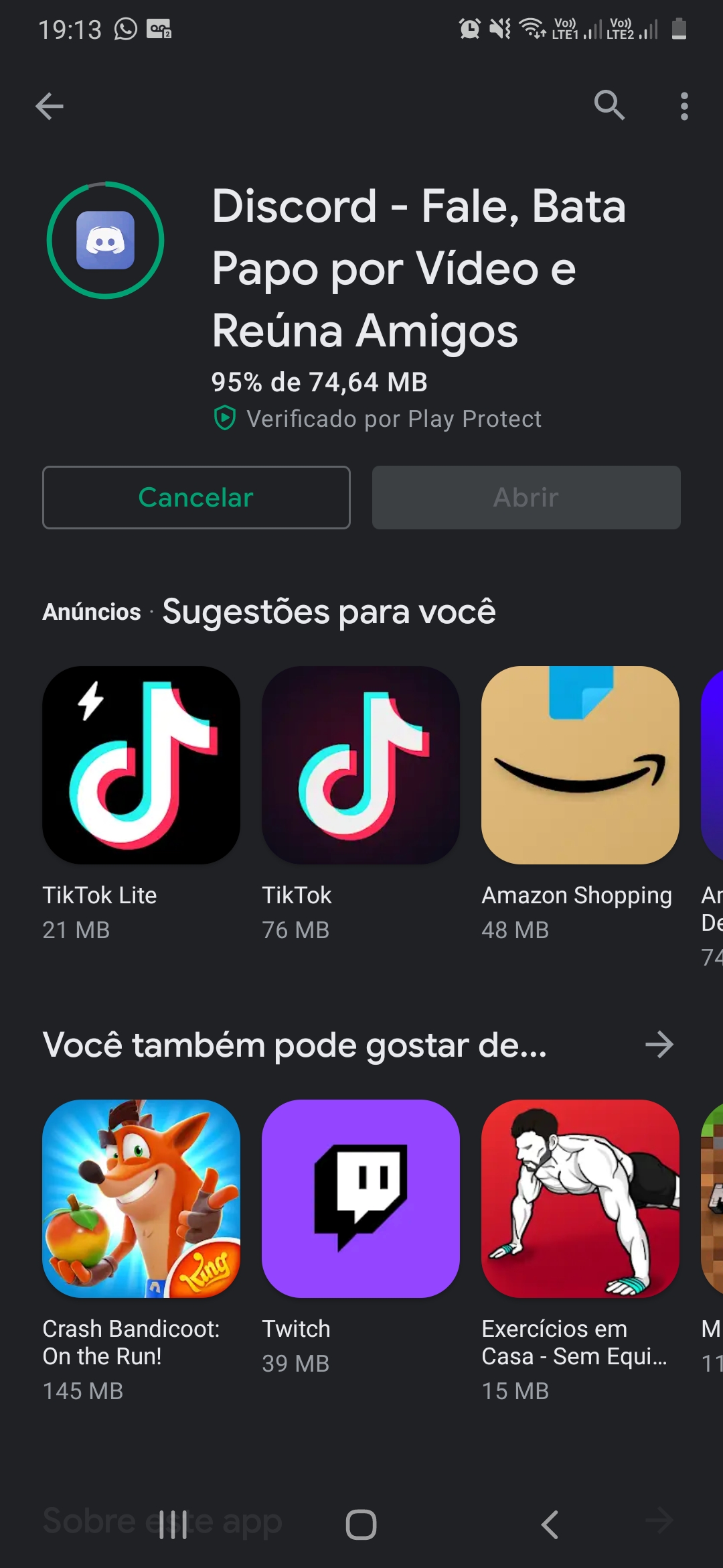 Minha play store não quer abrir - Comunidade Google Play