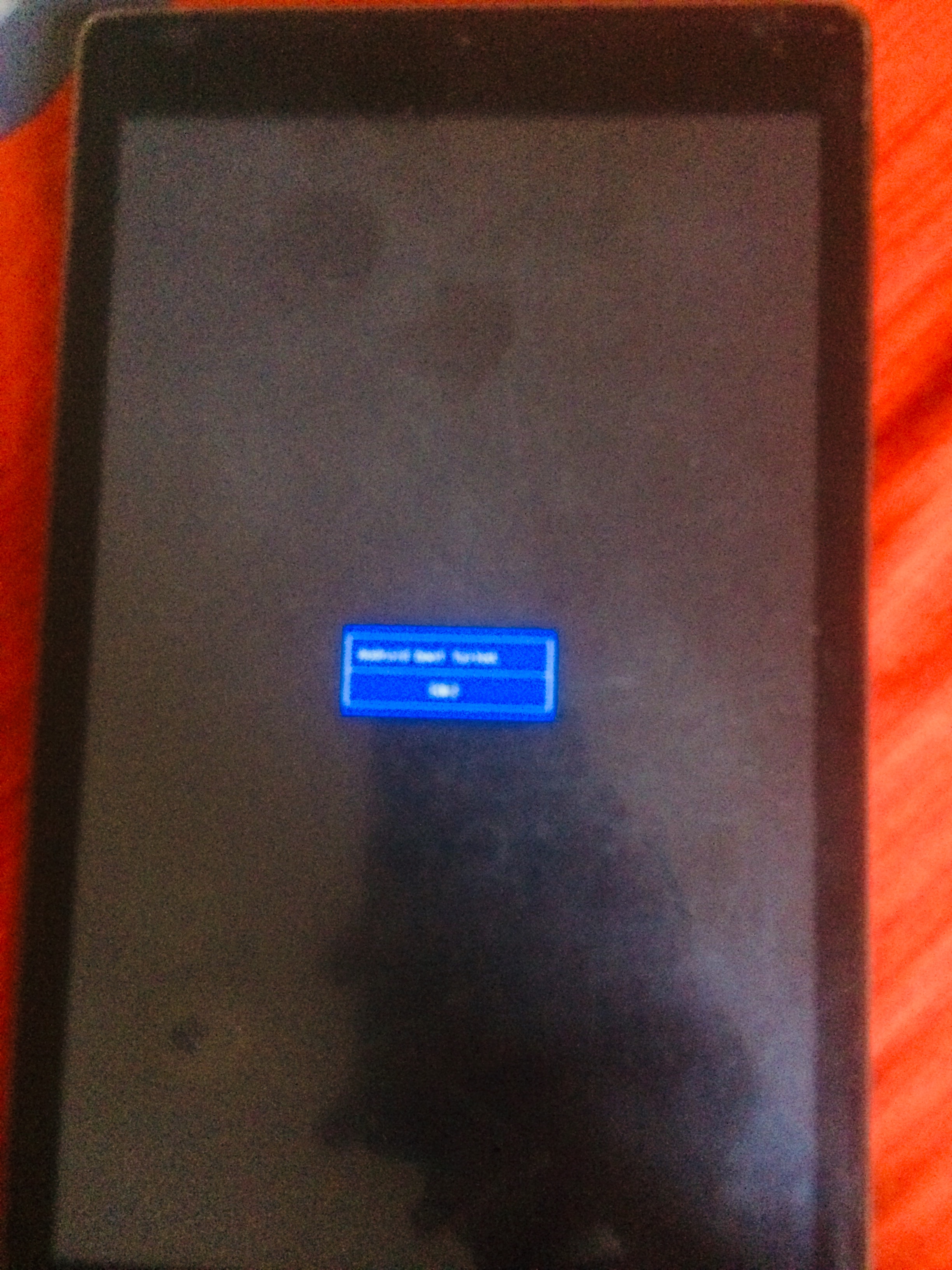 how to fix a nextbook tablet that wont turn on