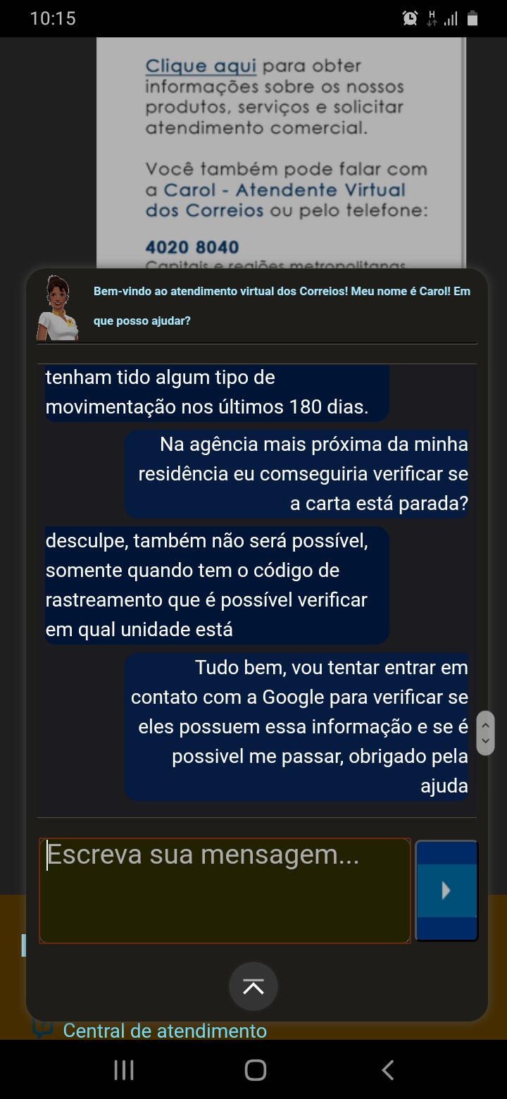 Bem vindo à Agência Virtual