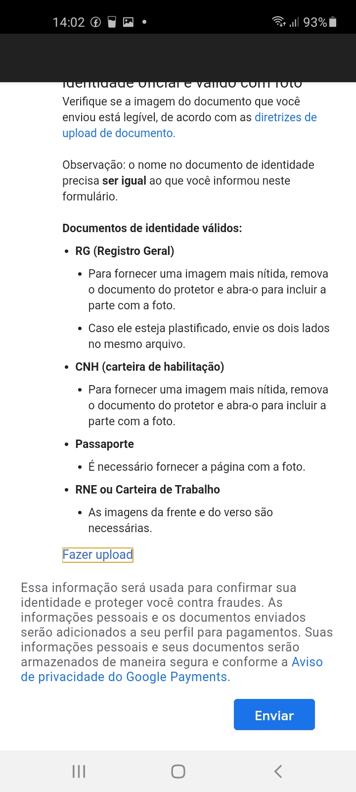 Eu não consigo fazer as compras nos meus jogos e tbm quando vou preencher o  formulário não funciona - Comunidade Google Play