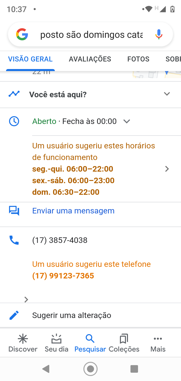 Os números do  - Pesquisa Google