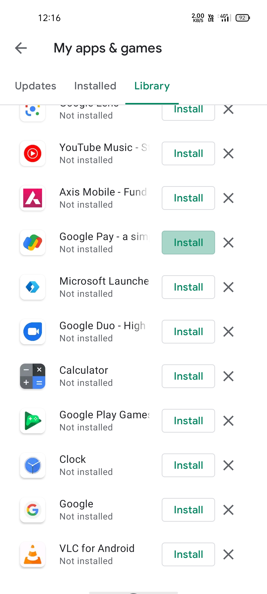 Finding Apps on Google Play