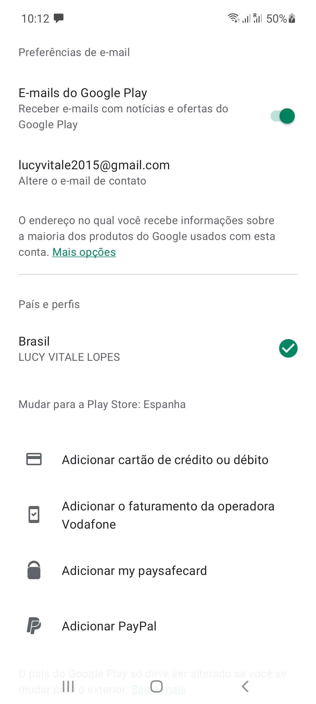 Não consigo usar meu saldo Google play! - Comunidade Google Play