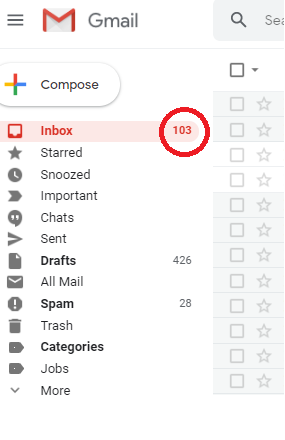 Hover Button To Display Unread Email Rarely Appears Gmail Community