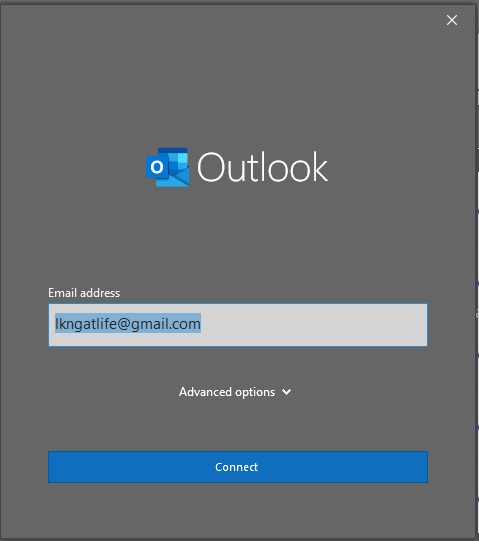 outlook not working with gmail all of a sudden