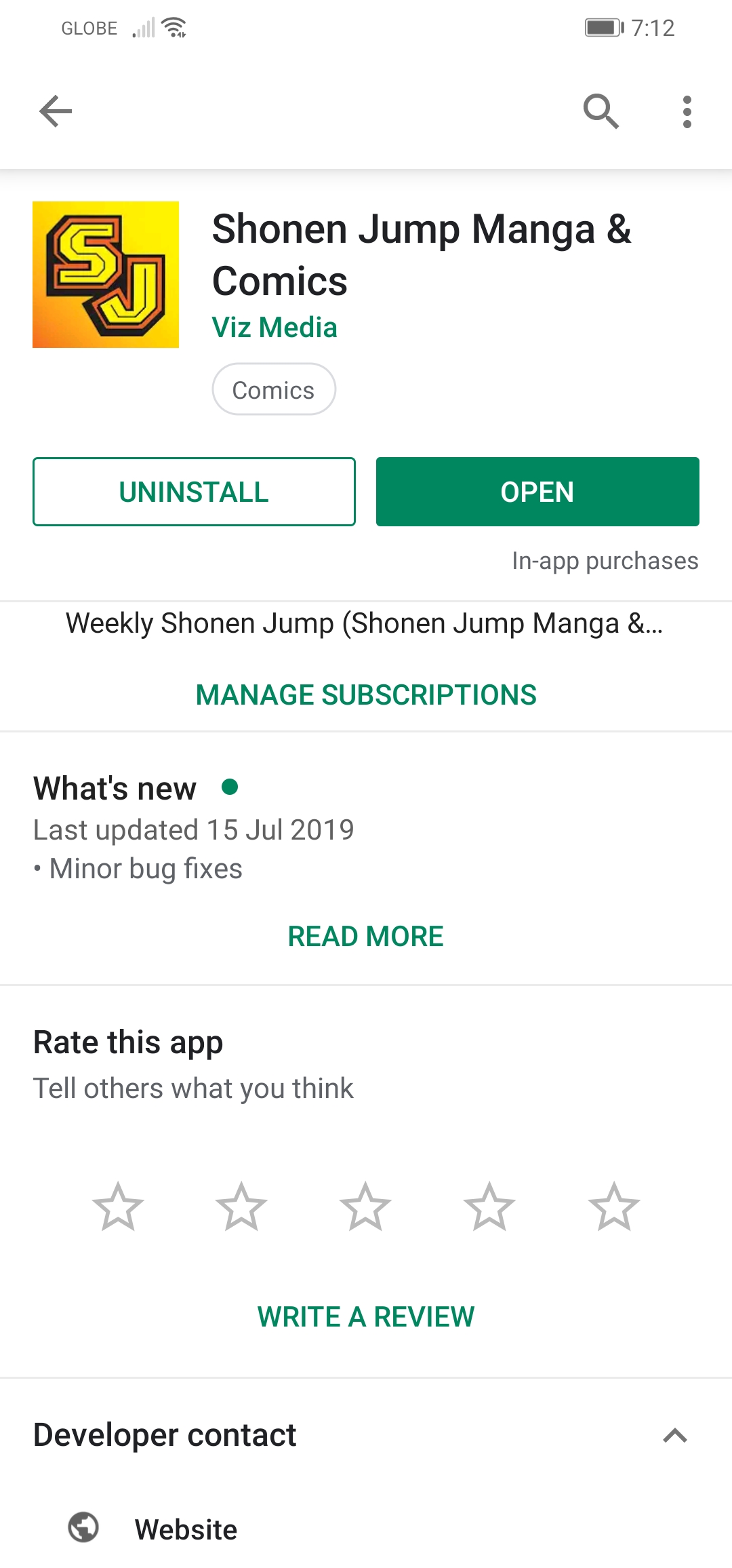 Shonen Jump Manga & Comics - Apps on Google Play