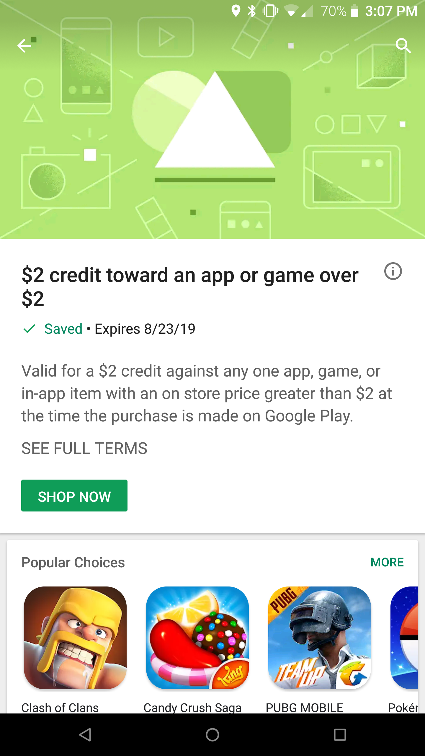 Google is Handing Out Free $2 Google Play Credits Right Now