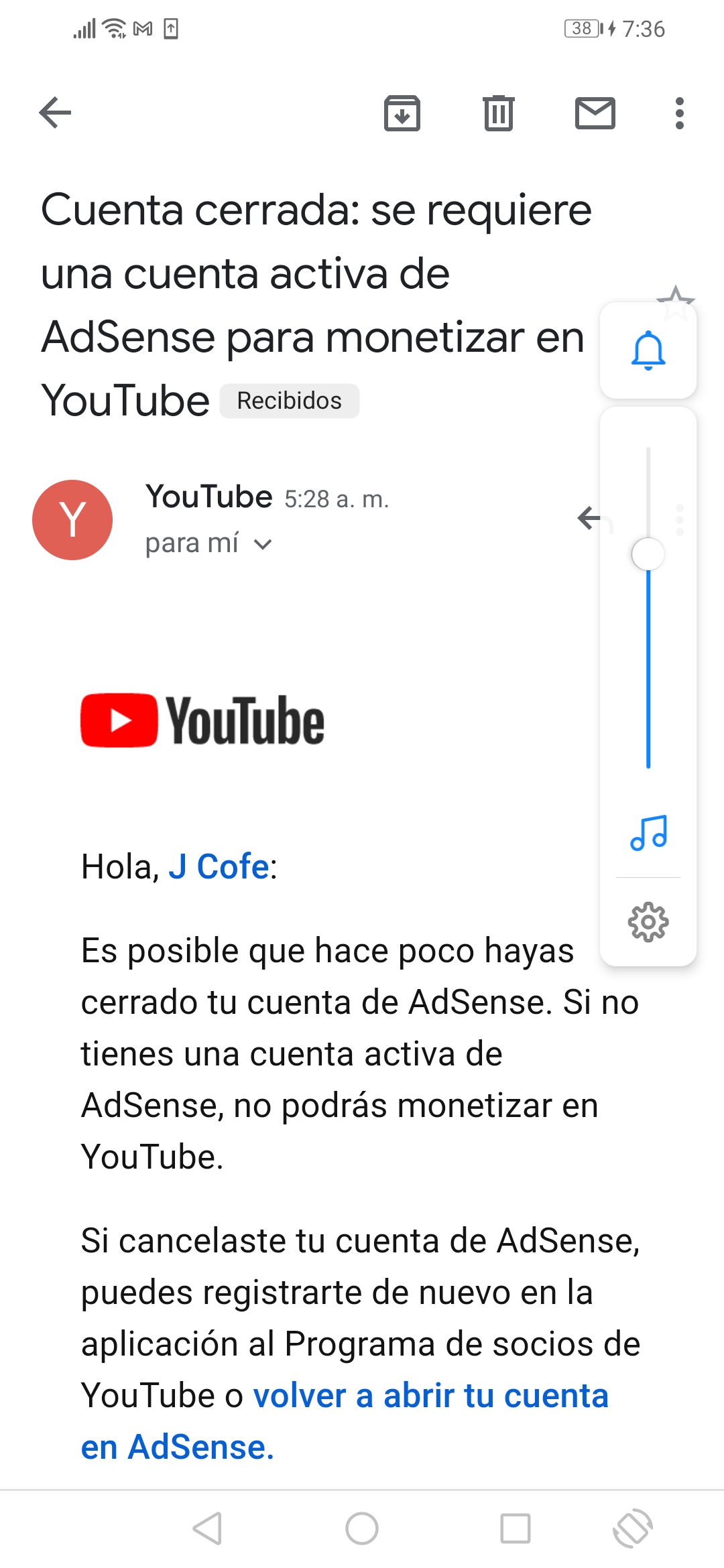 Quiero saber por que google ads Me rechaza la solicitud? - Comunidad de  YouTube