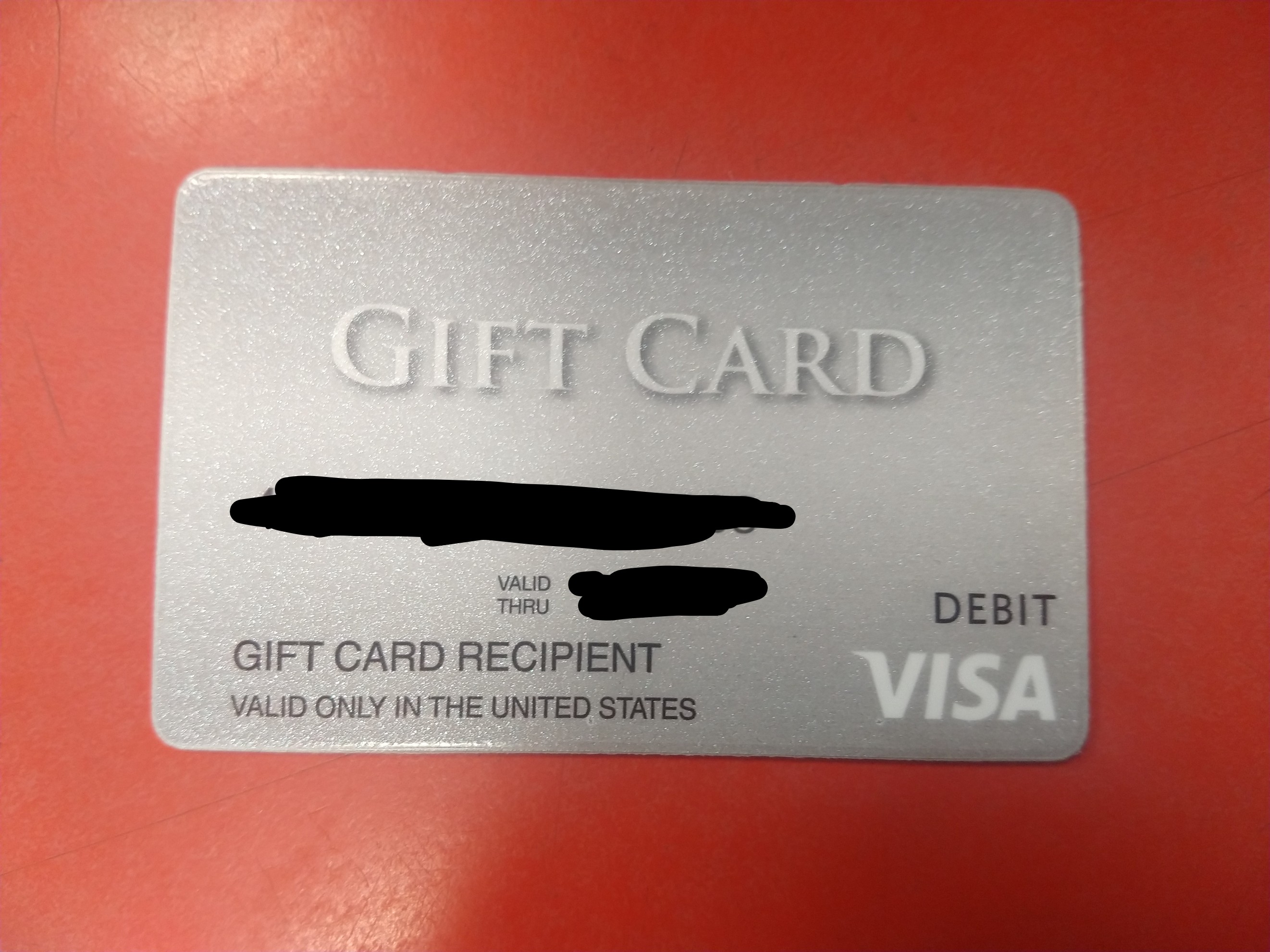 visa gift card google pay