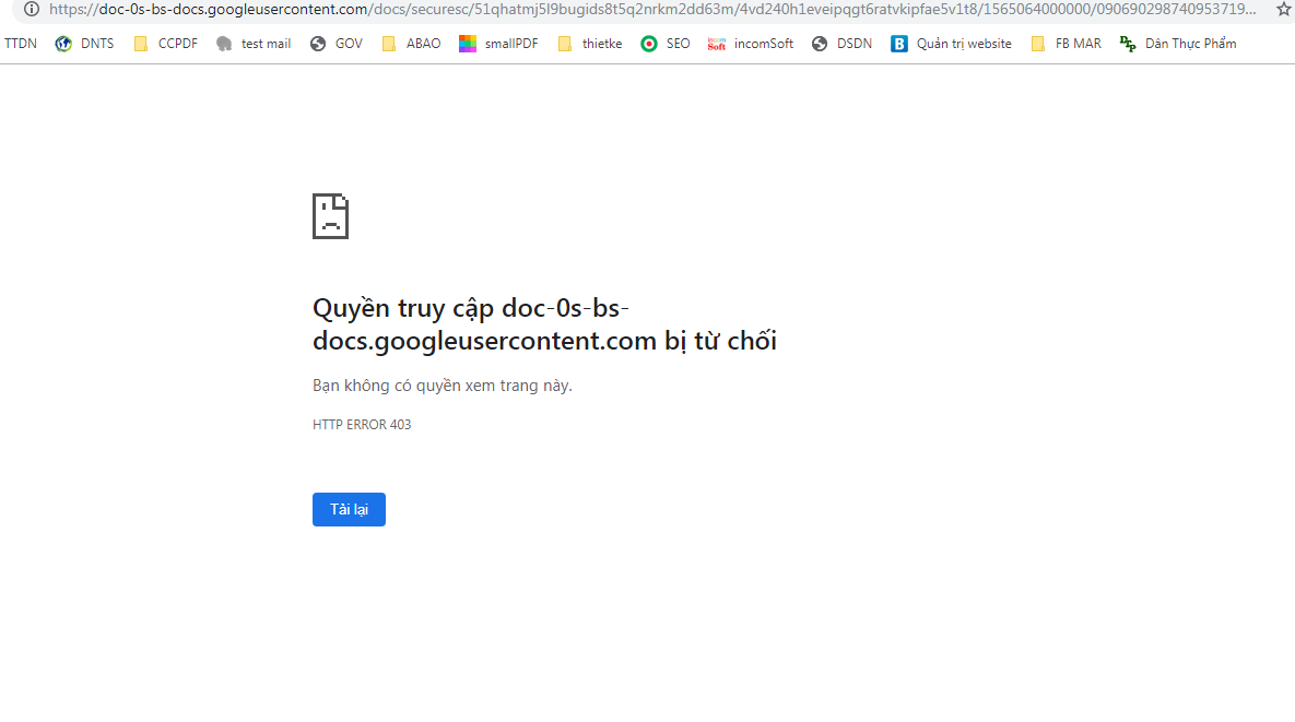 Xin Chao Cac File Trong Google Drive Cá»§a Toi Toi Khong Thá»ƒ File Táº£i Xuá»'ng Ä'Æ°á»£c Hiá»‡n Ra Lá»—i Cá»™ng Ä'á»