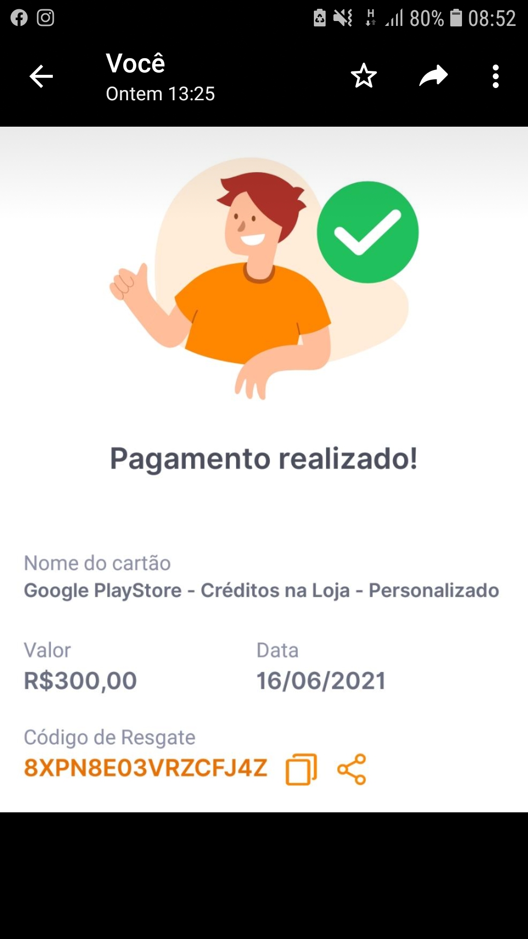 Quero reembolso pois comprei o gift card digital e tem que ter identidade,  então quero cancelar. - Comunidade Google Play