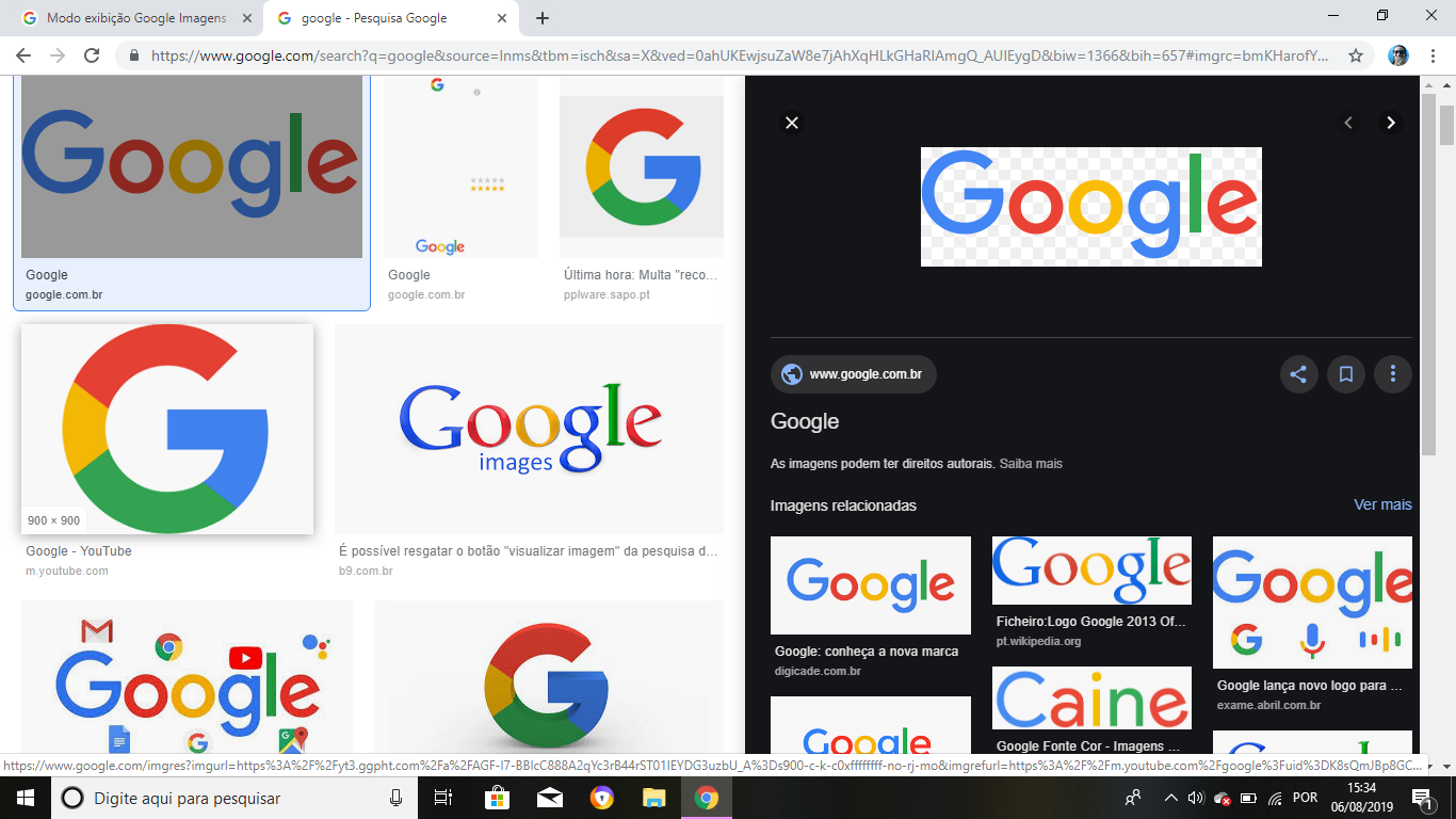 Como aparecer no Google imagens?