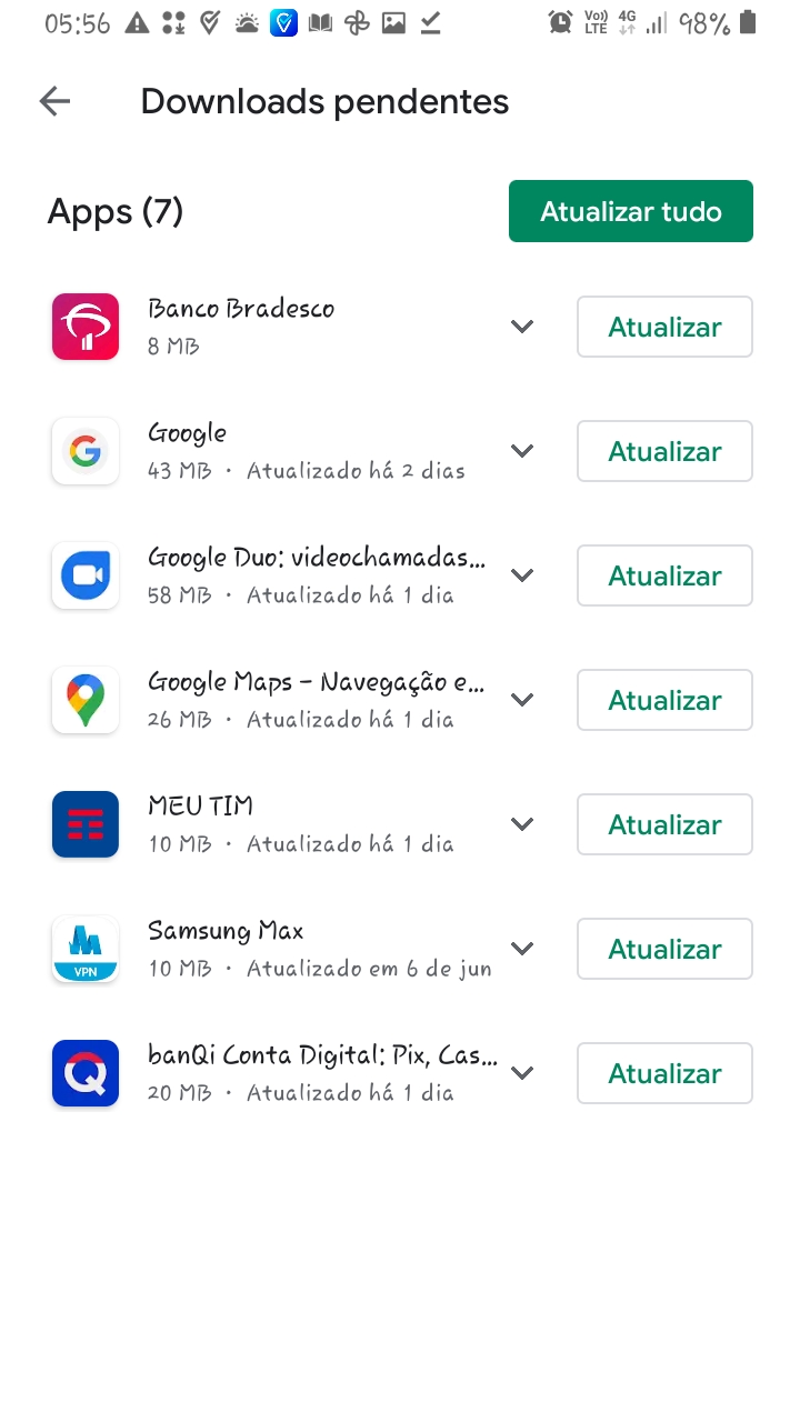 Não é possível instalar/atualizar apps na Play Store - Comunidade Google  Play