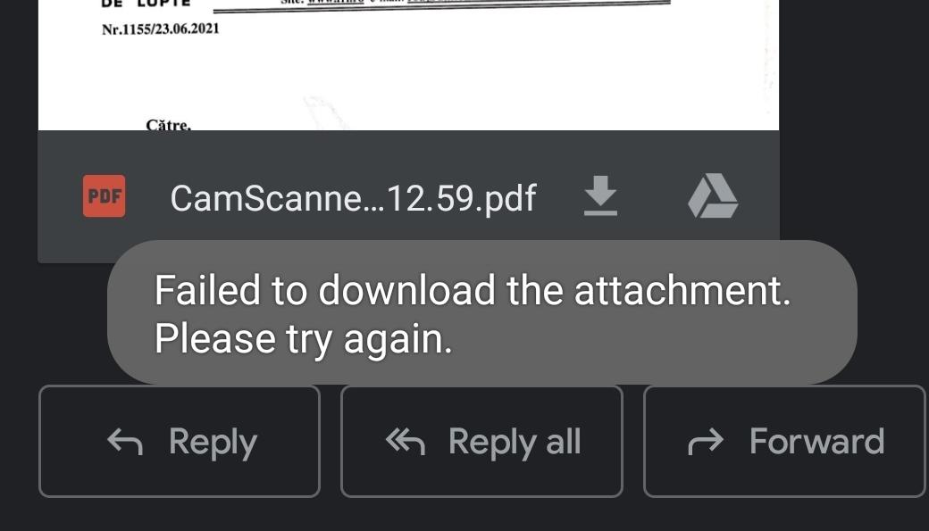 gmail attachment settings not finding attachmentas