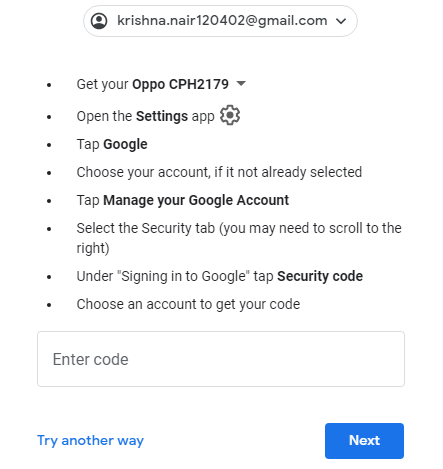 Google Can T Verify My Account Gmail Community
