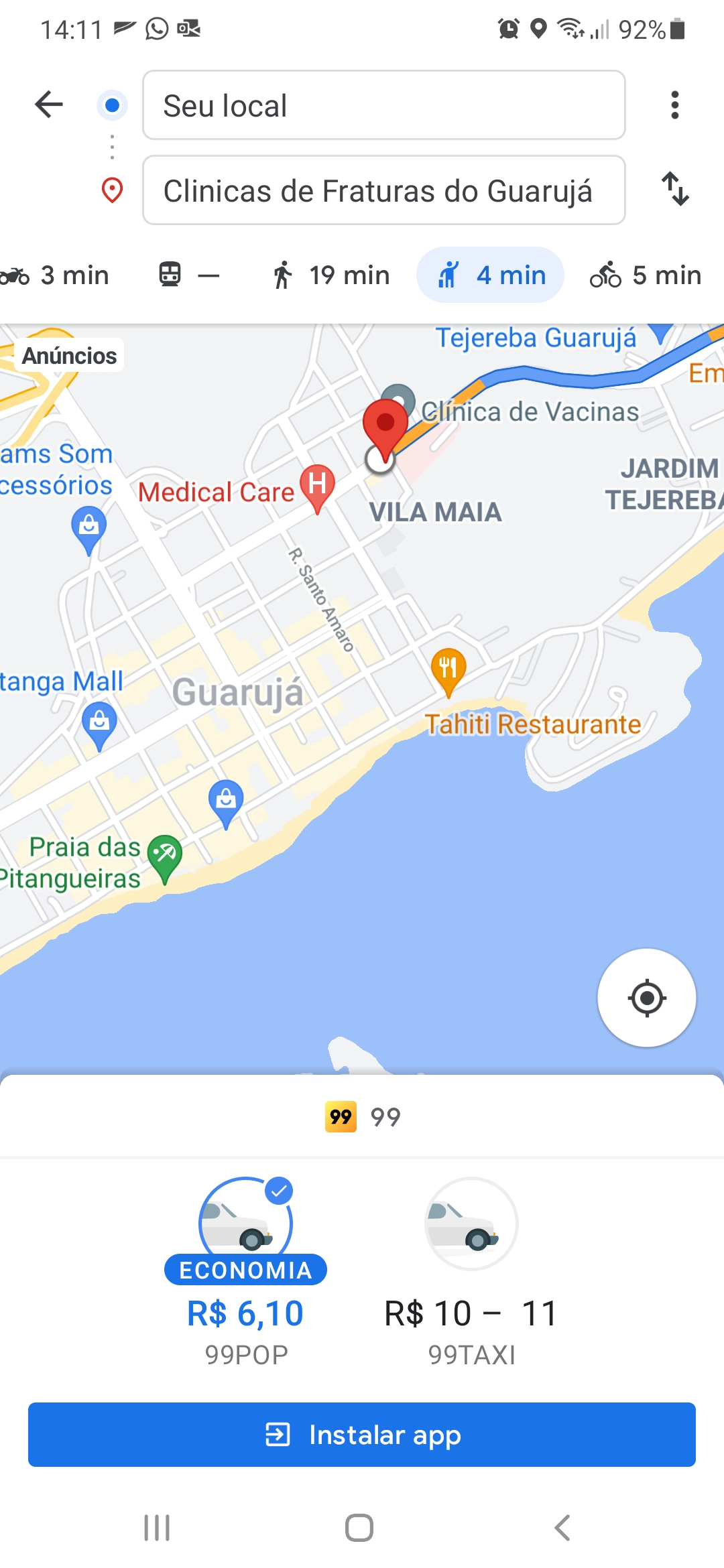 Localização muito errada - Comunidade Google Maps