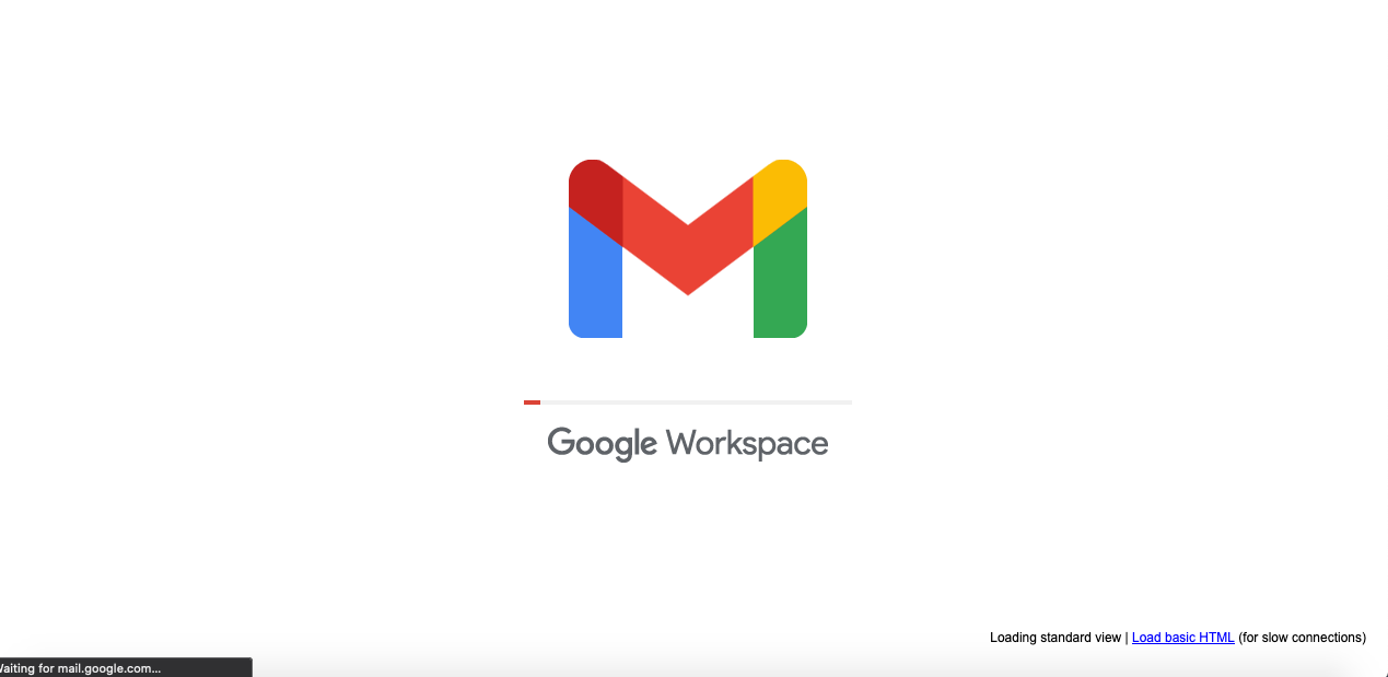 Loading page of my Gmail has turned to "Google Workspace". How to turn