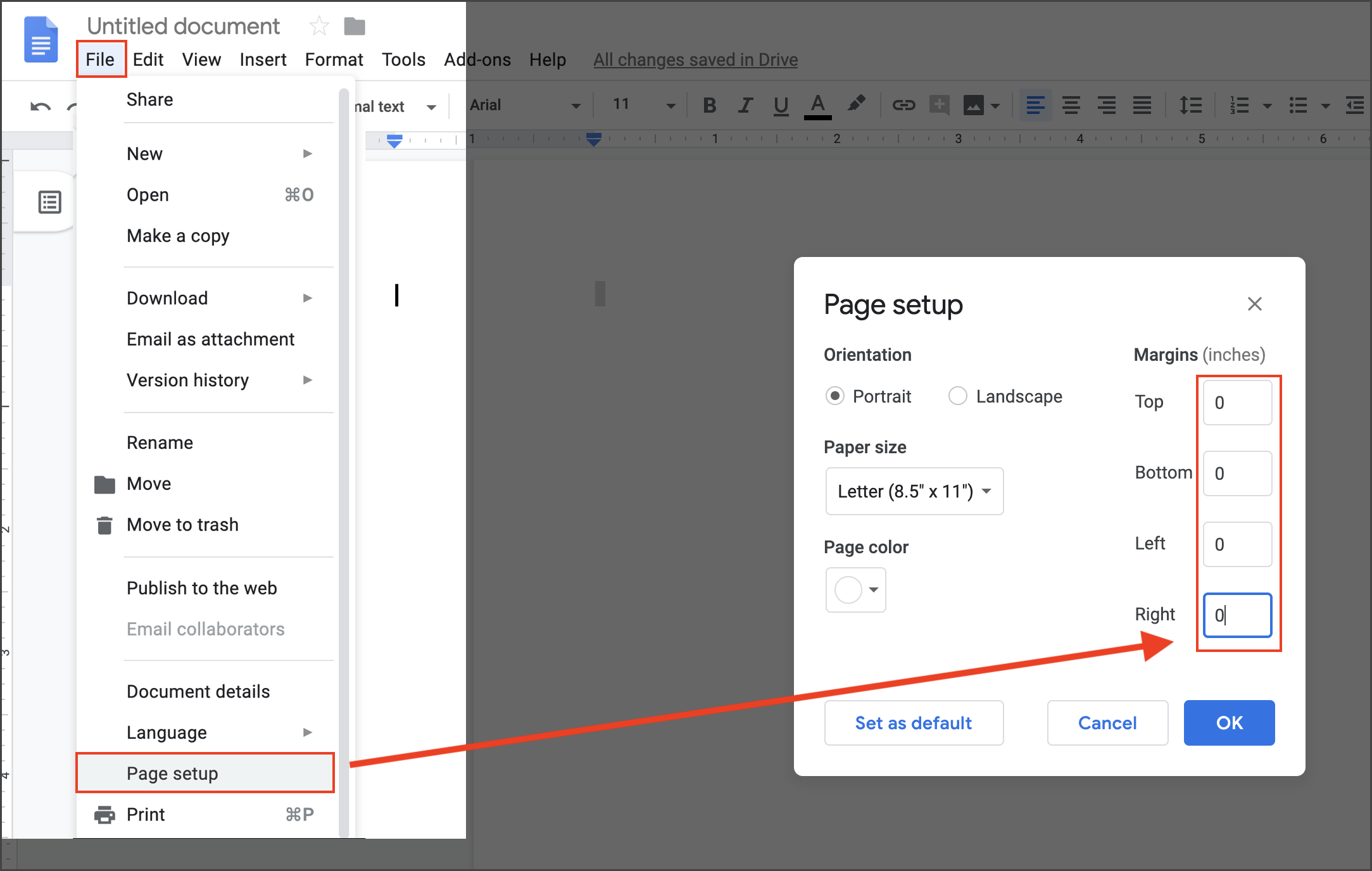 Step By Step On How To Completely Remove Headers Footers Docs