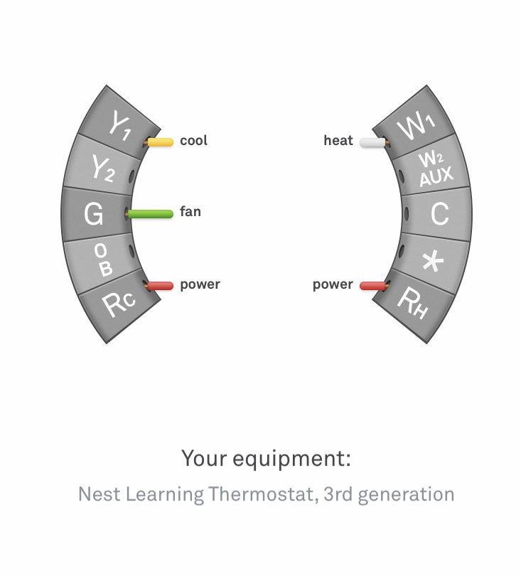 Nest Thermostat Wiring Diagram Heat And Air Conditioner - Database | Wiring Collection