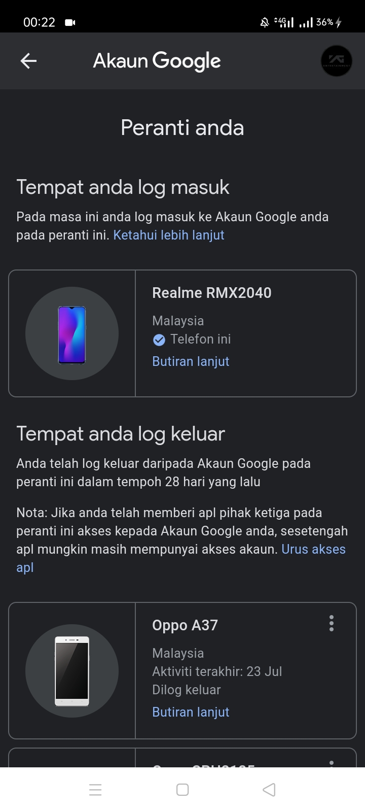 Akaun Saya Telah Diretas Oleh Peranti Dan No Telefon Tidak Diketahui Komunitas Akun Google