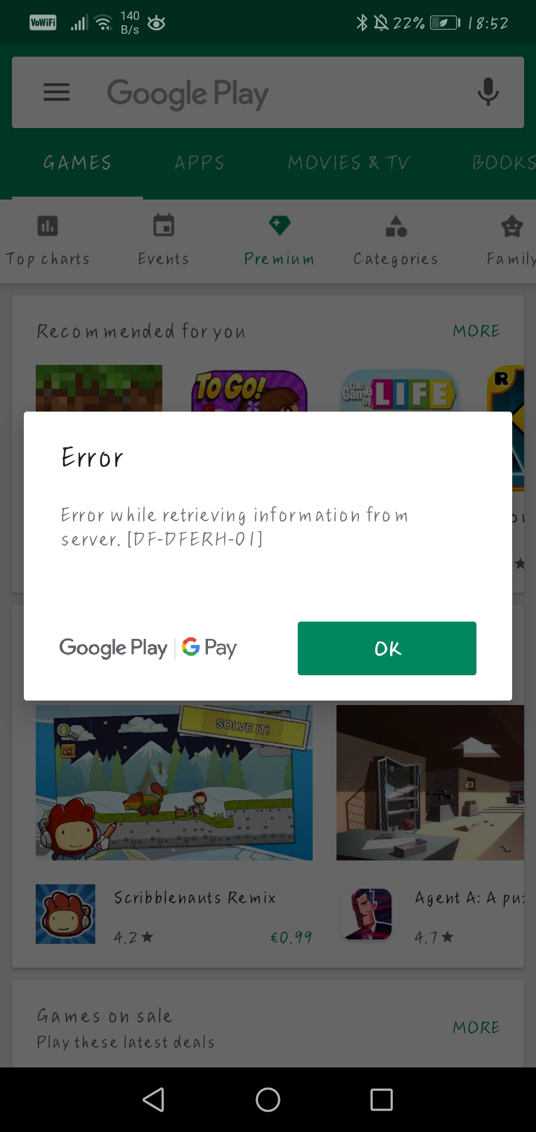 My Google Play Gift Card Isn't Working. (HELP!)