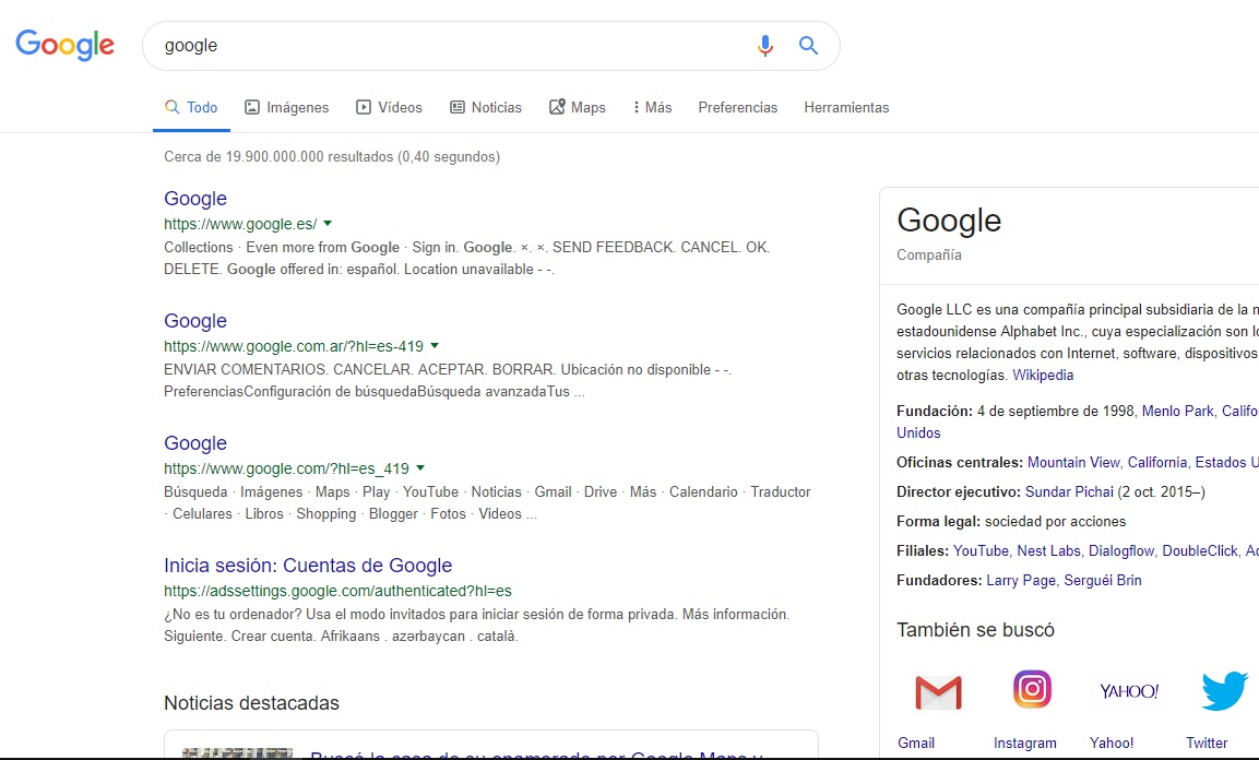 Por Que Los Enlaces No Salen En Verde En Los Resultados De Busqueda Google Chrome Community