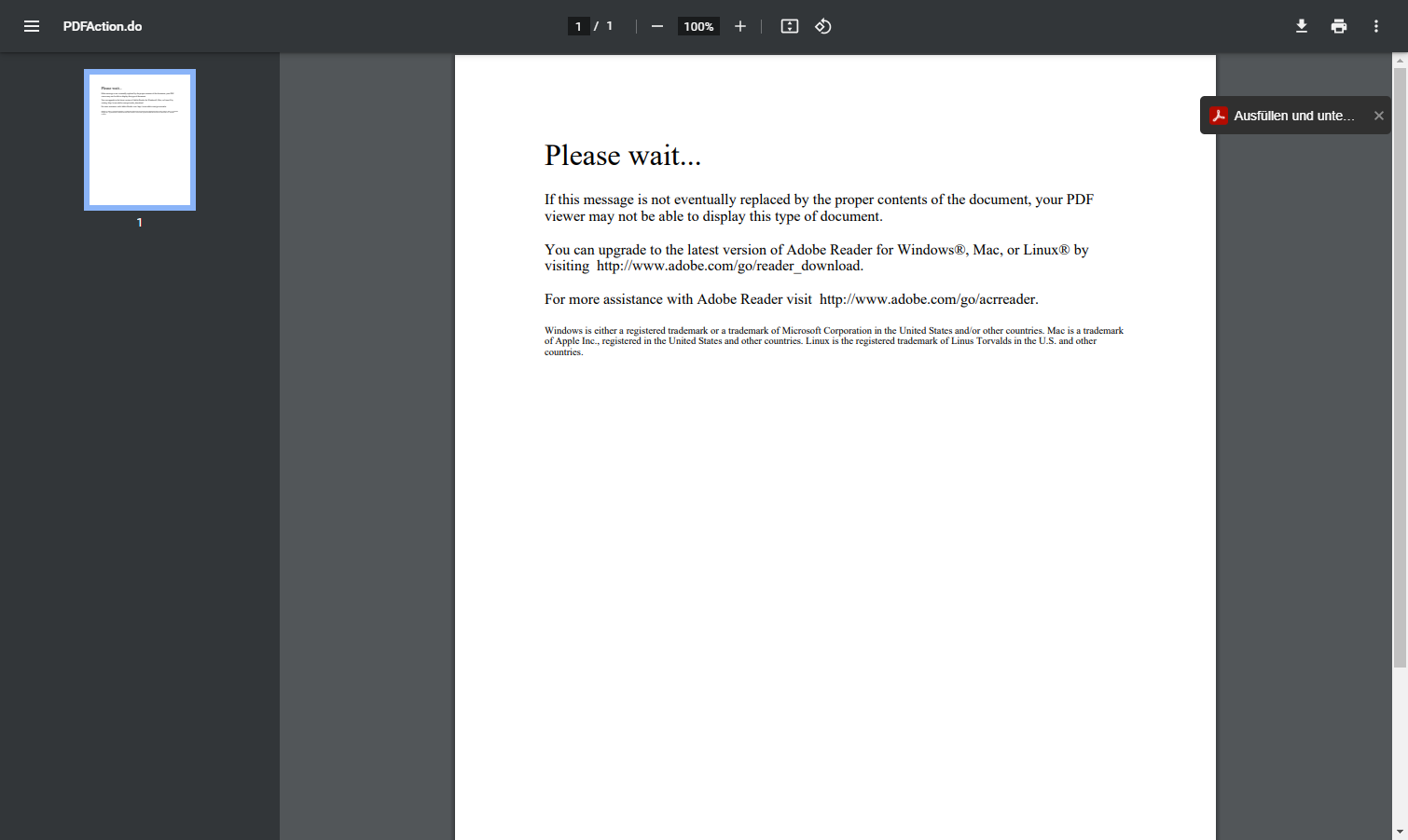 adobe reader for google chrome mac