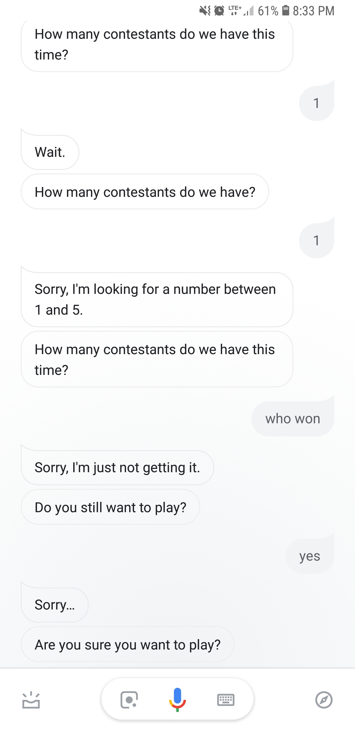 Google Assistant Games