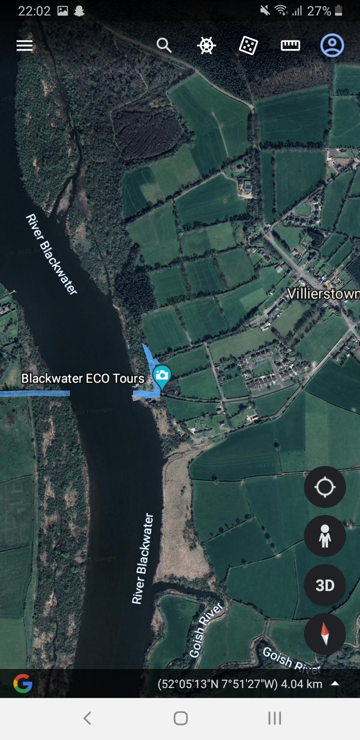 Real Siren head shown on google earth, Earth