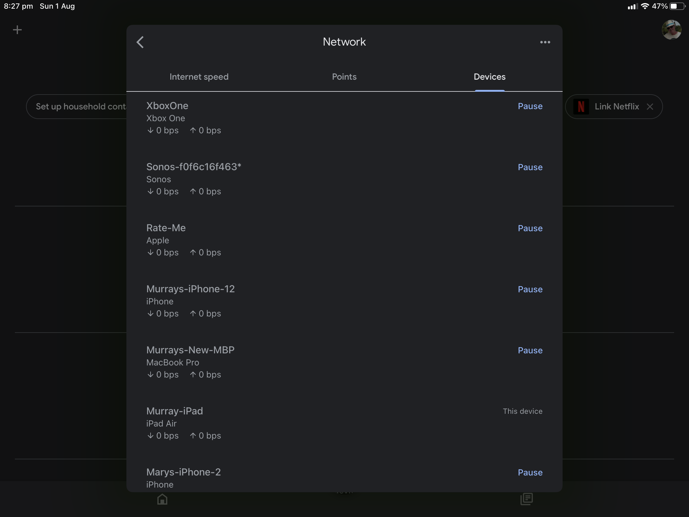 internet speed test google