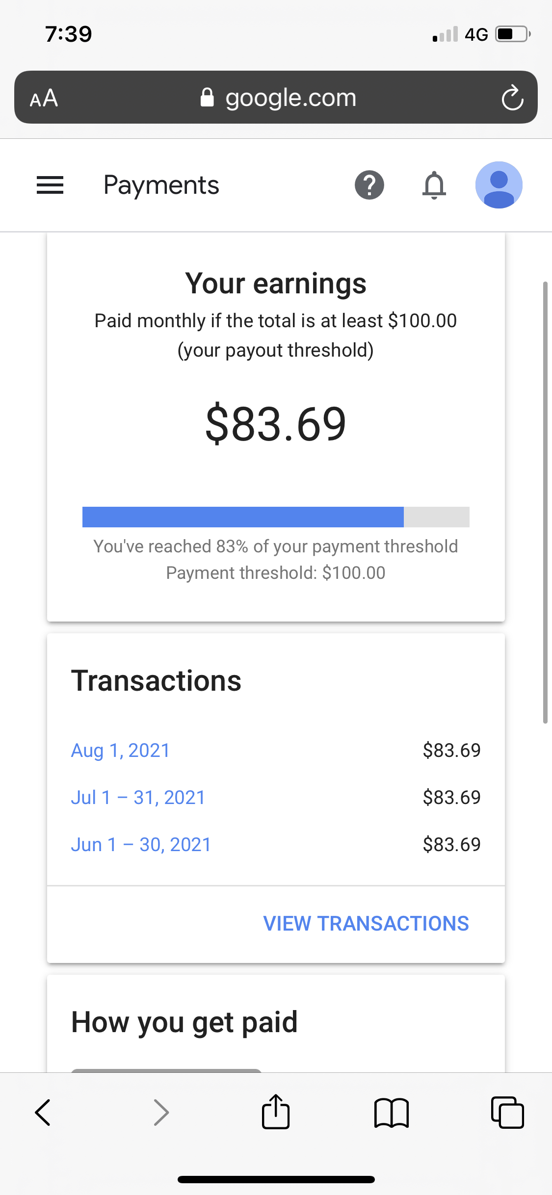 why still my channel not ready for payment - Google AdSense Community